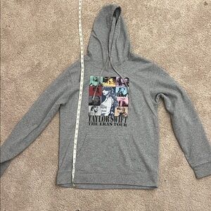 Taylor Swift Gray The Eras Tour Sweater